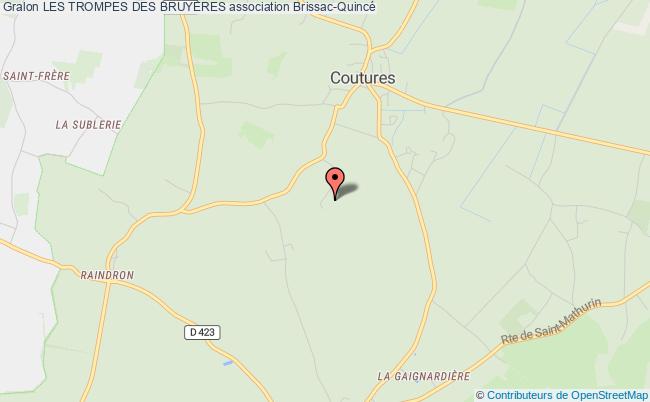 plan association Les Trompes Des BruyÈres Brissac-Loire-Aubance