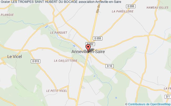 plan association Les Trompes Saint Hubert Du Bocage Anneville-en-Saire