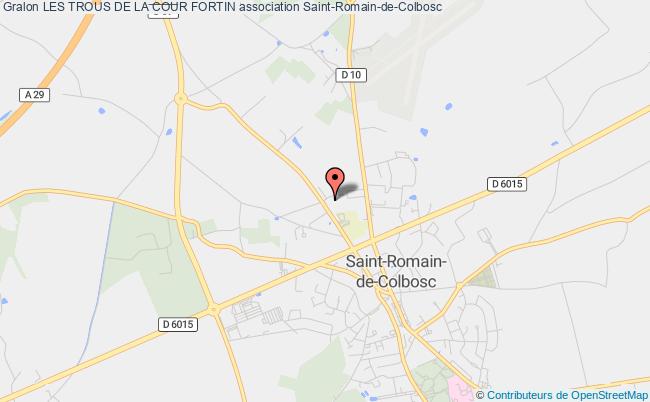 plan association Les Trous De La Cour Fortin Saint-Romain-de-Colbosc