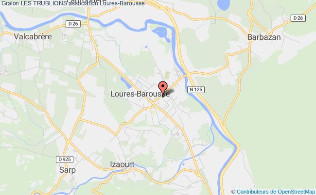 plan association Les Trublions Loures-Barousse