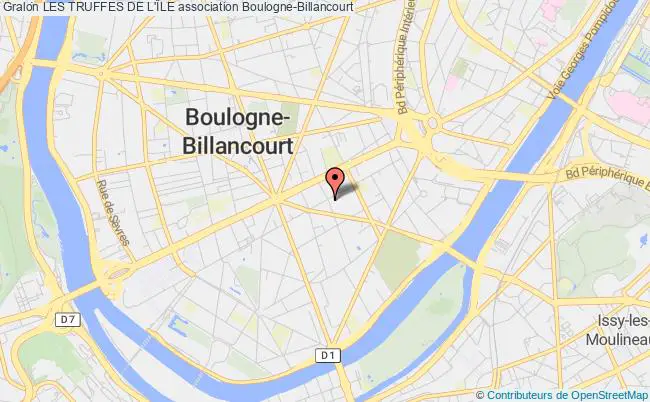 plan association Les Truffes De L'Île Boulogne-Billancourt