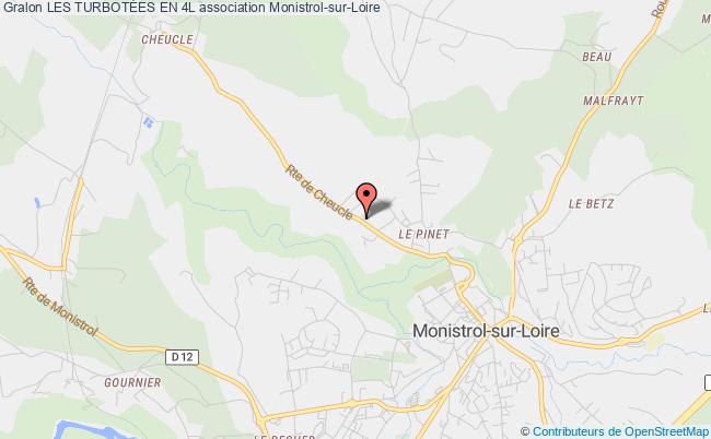 plan association Les TurbotÉes En 4l Monistrol-sur-Loire