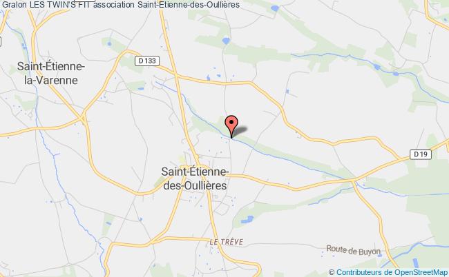 plan association Les Twin's Fit Saint-Étienne-des-Oullières