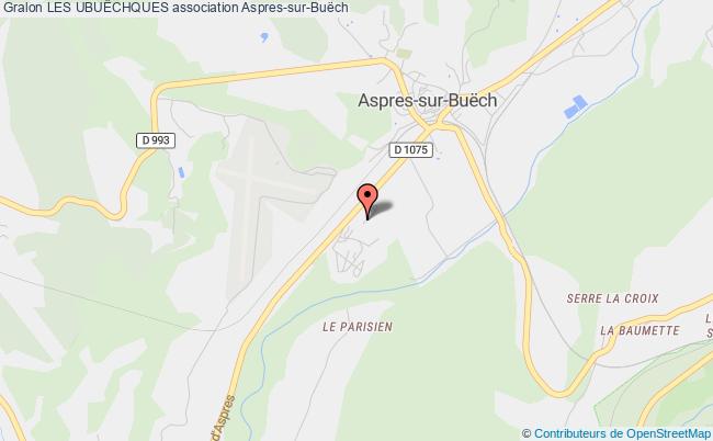 plan association Les UbuËchques Aspres-sur-Buëch