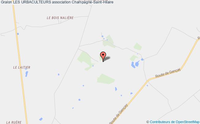 plan association Les Urbaculteurs Champagné-Saint-Hilaire