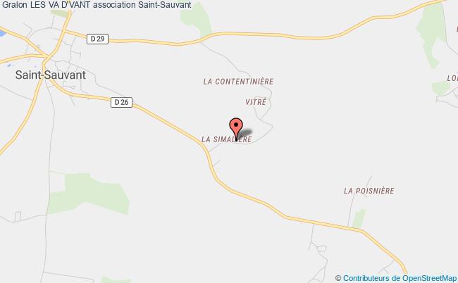 plan association Les Va D'vant Saint-Sauvant