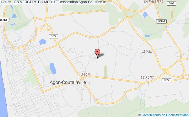 plan association Les Vergers Du Mequet Agon-Coutainville