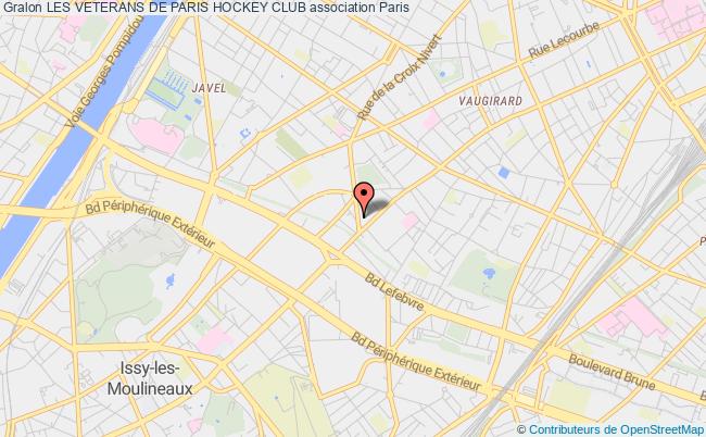 plan association Les Veterans De Paris Hockey Club Paris