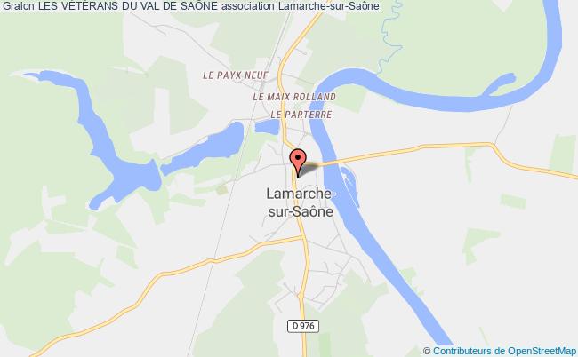 plan association Les VÉtÉrans Du Val De SaÔne Lamarche-sur-Saône