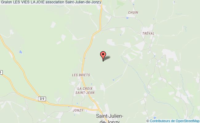 plan association Les Vies La Joie Saint-Julien-de-Jonzy