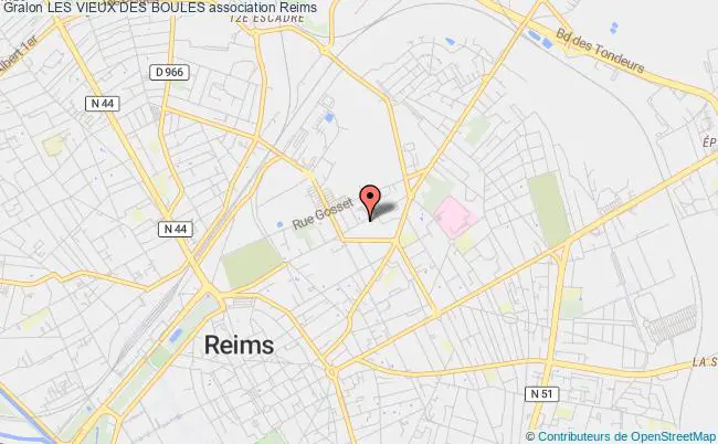 plan association Les Vieux Des Boules Reims