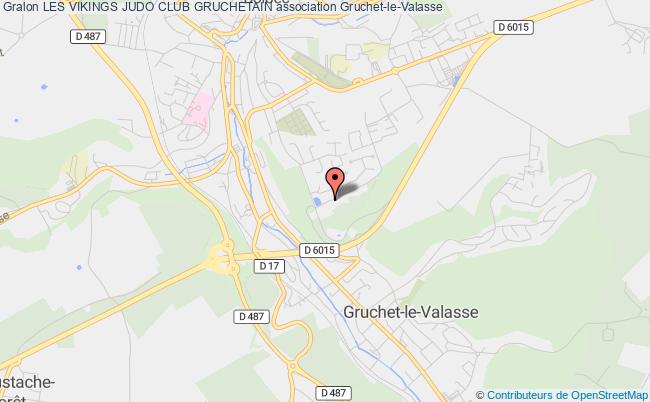 plan association Les Vikings Judo Club Gruchetain Gruchet-le-Valasse