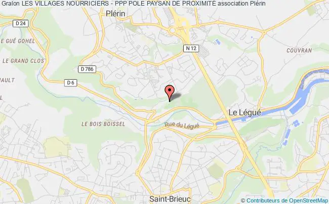 plan association Les Villages Nourriciers - Ppp Pole Paysan De ProximitÉ Plérin