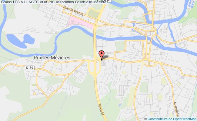 plan association Les Villages Voisins Charleville-Mézières