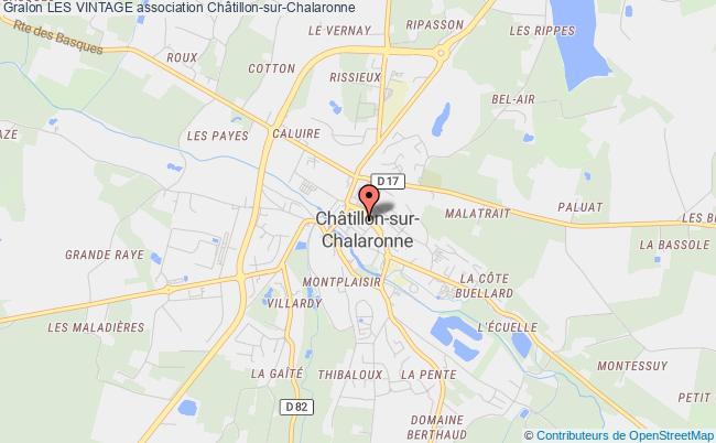 plan association Les Vintage Châtillon-sur-Chalaronne