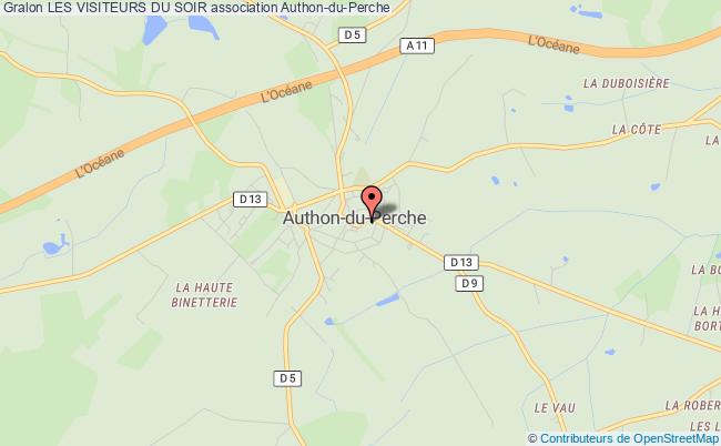 plan association Les Visiteurs Du Soir Authon-du-Perche
