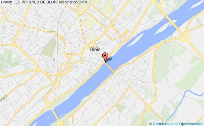 plan association Les Vitrines De Blois Blois