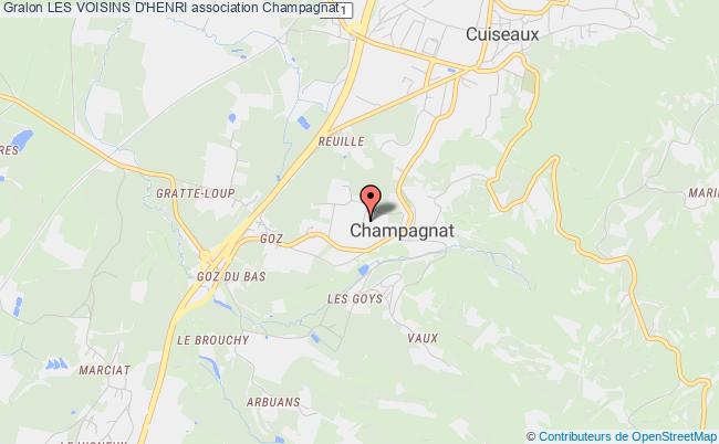 plan association Les Voisins D'henri Champagnat