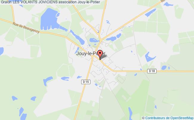 plan association Les Volants Joviciens Jouy-le-Potier