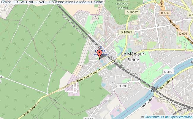 plan association Les Weenie Gazelles Mée-sur-Seine