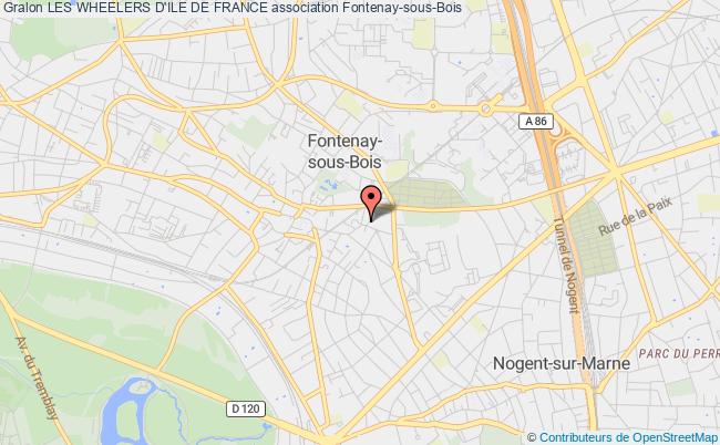 plan association Les Wheelers D'ile De France Fontenay-sous-Bois