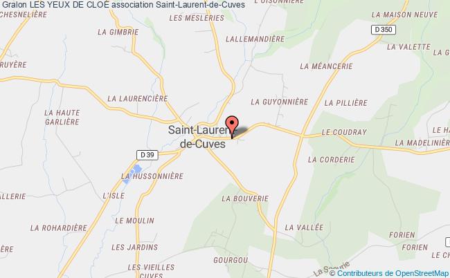 plan association Les Yeux De CloÉ Saint-Laurent-de-Cuves