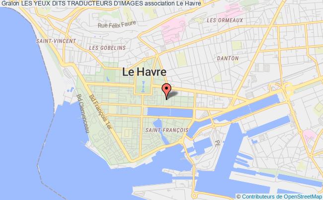 plan association Les Yeux Dits Traducteurs D'images Le    Havre