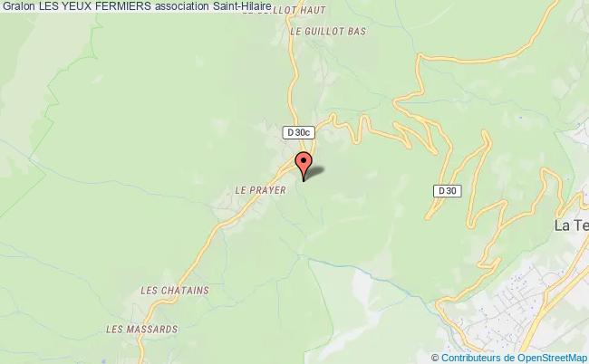plan association Les Yeux Fermiers Plateau-des-Petites-Roches