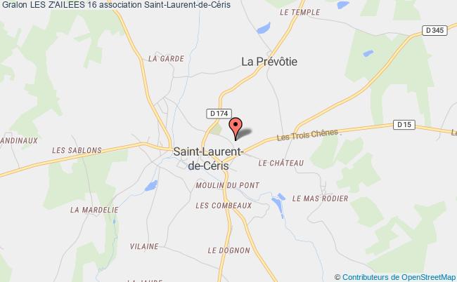 plan association Les Z'ailees 16 Saint-Laurent-de-Céris
