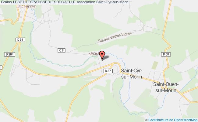 plan association Lesptitespatisseriesdegaelle Saint-Cyr-sur-Morin