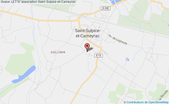 plan association Let's! Saint-Sulpice-et-Cameyrac