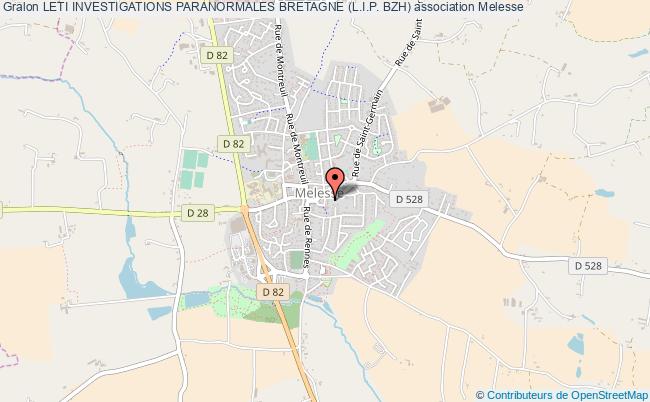 plan association Leti Investigations Paranormales Bretagne (l.i.p. Bzh) Melesse
