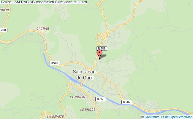 plan association L&m Racing Saint-Jean-du-Gard