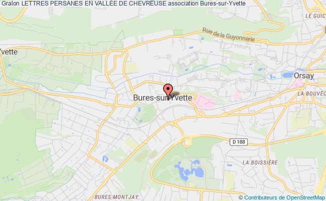 plan association Lettres Persanes En VallÉe De Chevreuse Bures-sur-Yvette