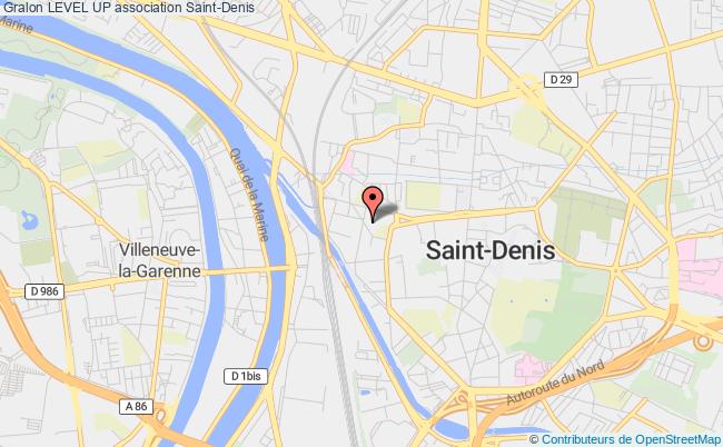 plan association Level Up Saint-Denis