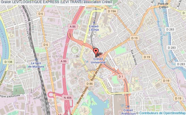 plan association Levi Logistique Express (levi Trans) Créteil