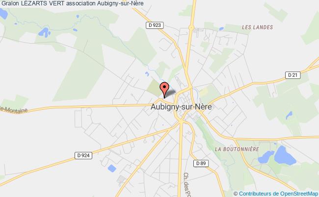 plan association LÉzarts Vert Aubigny-sur-Nère