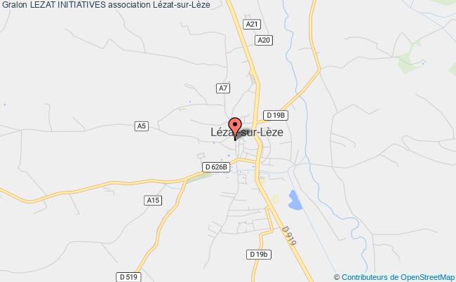 plan association Lezat Initiatives Lézat-sur-Lèze
