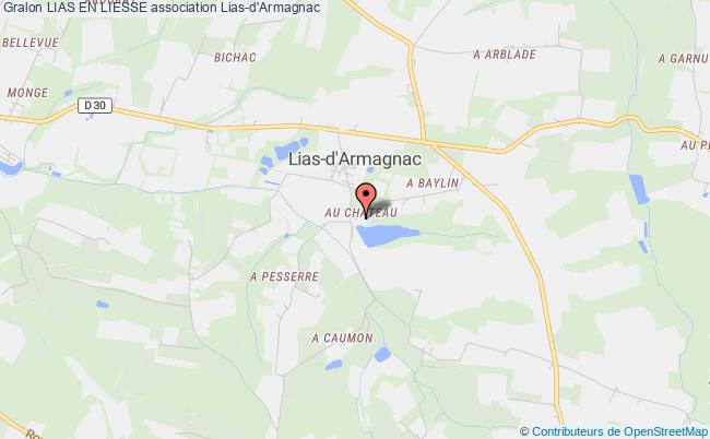 plan association Lias En Liesse Lias-d'Armagnac