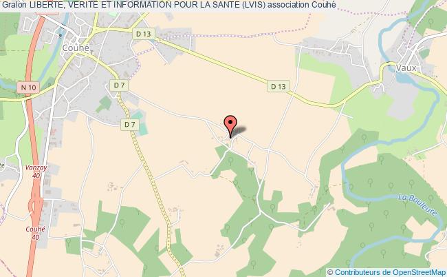 plan association Liberte, Verite Et Information Pour La Sante (lvis) Couhé