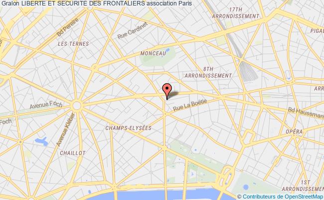 plan association Liberte Et Securite Des Frontaliers Paris