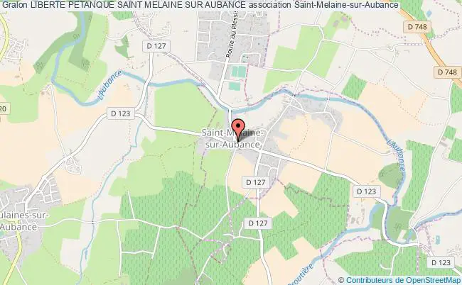 plan association Liberte Petanque Saint Melaine Sur Aubance Saint-Melaine-sur-Aubance