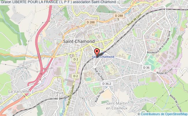 plan association Liberte Pour La France ( L P F ) Saint-Chamond