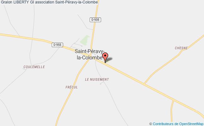 plan association Liberty Gi Saint-Péravy-la-Colombe