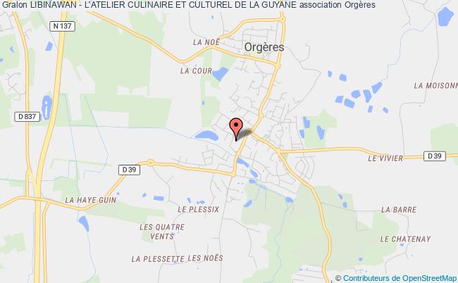 plan association Libinawan - L'atelier Culinaire Et Culturel De La Guyane Orgères