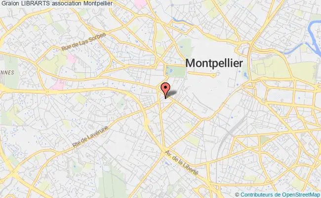 plan association Librarts Montpellier