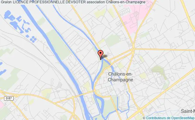 plan association Licence Professionnelle Devsoter Châlons-en-Champagne