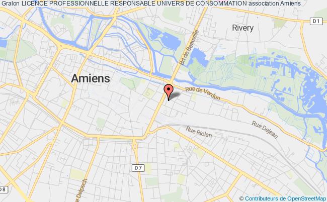 plan association Licence Professionnelle Responsable Univers De Consommation Amiens