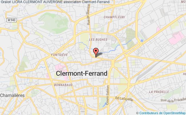 plan association Licra Clermont Auvergne Clermont-Ferrand