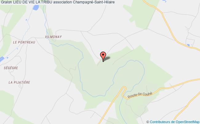 plan association Lieu De Vie La Tribu Champagné-Saint-Hilaire